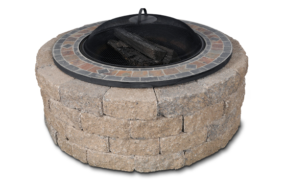 The Entertainer Round Fire Pit